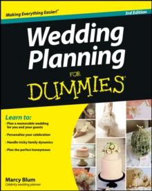 Wedding Planning For Dummies