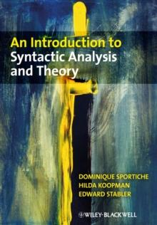 An Introduction to Syntactic Analysis and Theory