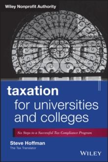 Taxation for Universities and Colleges : Six Steps to a Successful Tax Compliance Program