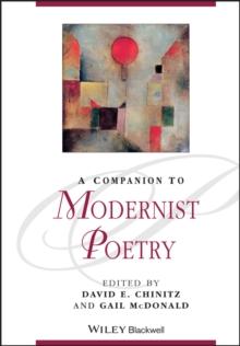 A Companion to Modernist Poetry