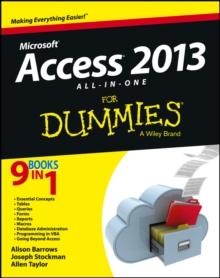 Access 2013 All-in-One For Dummies