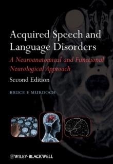 Acquired Speech and Language Disorders