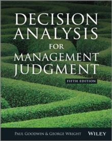 Decision Analysis for Management Judgment