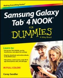 Samsung Galaxy Tab 4 NOOK For Dummies