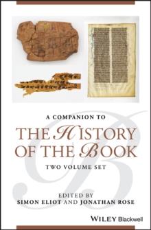 Companion to the History of the Book