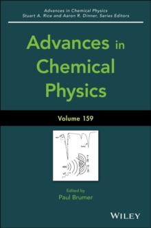 Advances in Chemical Physics, Volume 159