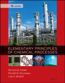 Elementary Principles of Chemical Processes