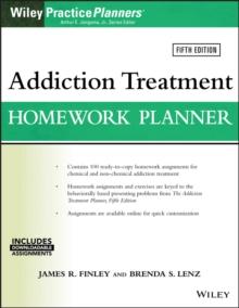 Addiction Treatment Homework Planner