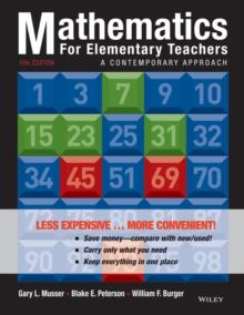 Mathematics for Elementary Teachers : A Contemporary Approach