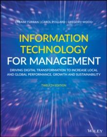 Information Technology for Management : Driving Digital Transformation to Increase Local and Global Performance, Growth and Sustainability