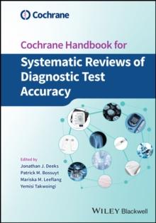 Cochrane Handbook for Systematic Reviews of Diagnostic Test Accuracy