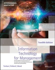 Information Technology for Management : Driving Digital Transformation to Increase Local and Global Performance, Growth and Sustainability, International Adaptation