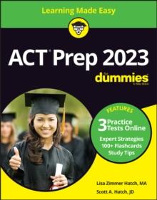 ACT Prep 2023 For Dummies with Online Practice