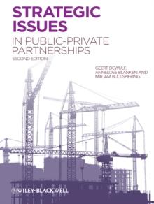 Strategic Issues in Public-Private Partnerships