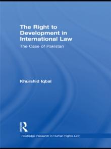 The Right to Development in International Law : The Case of Pakistan