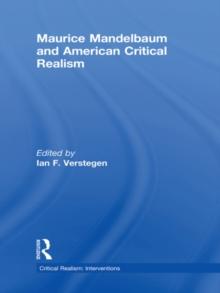 Maurice Mandelbaum and American Critical Realism