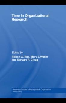 Time in Organizational Research