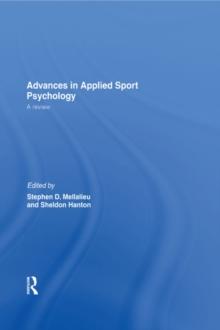 Advances in Applied Sport Psychology : A Review