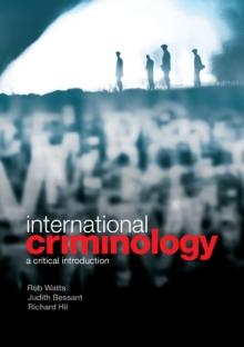 International Criminology : A Critical Introduction