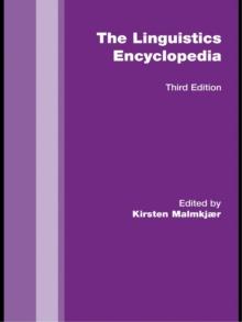 The Routledge Linguistics Encyclopedia