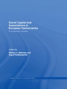 Social Capital and Associations in European Democracies : A Comparative Analysis