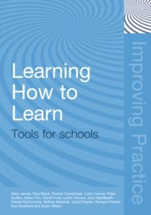 Learning How to Learn : Tools for Schools