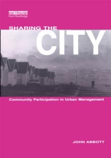 Sharing the City : Community Participation in Urban Management