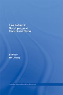 Law Reform in Developing and Transitional States