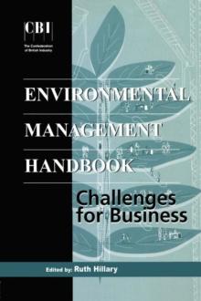 The CBI Environmental Management Handbook : Challenges for Business