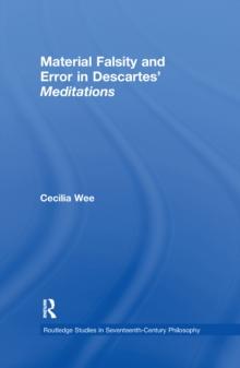 Material Falsity and Error in Descartes' Meditations