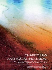 Charity Law and Social Inclusion : An International Study