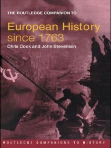 The Routledge Companion to Modern European History since 1763