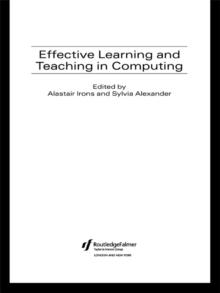 Effective Learning and Teaching in Computing