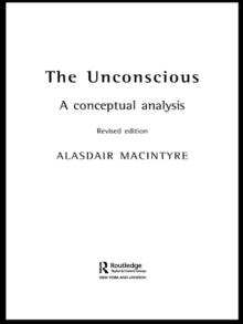 The Unconscious : A Conceptual Analysis