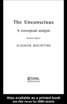 The Unconscious : A Conceptual Analysis