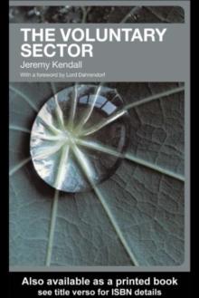 The Voluntary Sector : Comparative Perspectives in the UK