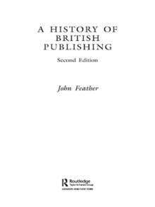 A History of British Publishing