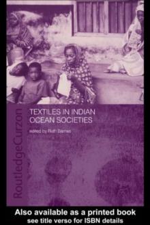 Textiles in Indian Ocean Societies