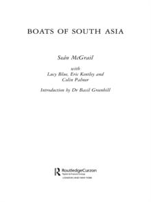 Boats of South Asia