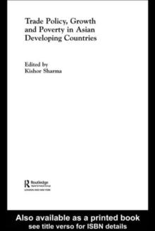 Trade Policy, Growth and Poverty in Asian Developing Countries