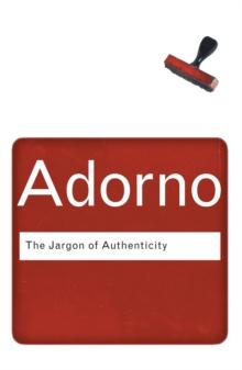 The Jargon of Authenticity