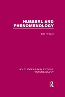 Husserl and Phenomenology