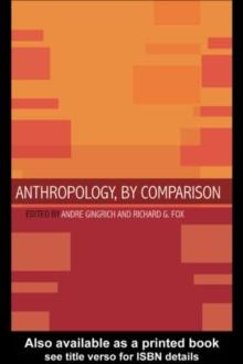 Anthropology, by Comparison