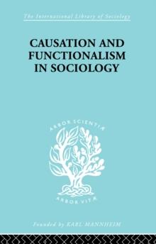 Causation and Functionalism in Sociology