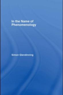 In the Name of Phenomenology