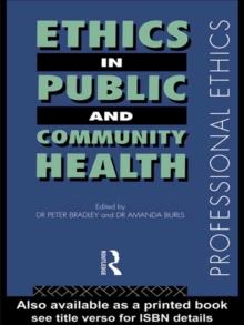 Ethics in Public and Community Health