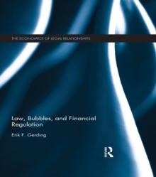 Law, Bubbles, and Financial Regulation