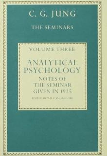 Analytical Psychology : Notes of the Seminar given in 1925 by C.G. Jung