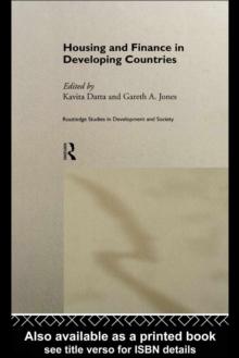 Housing and Finance in Developing Countries