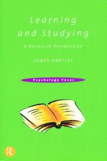 Learning and Studying : A Research Perspective